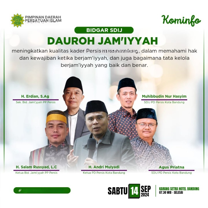 Dauroh Jamiyyah SDIJ PD PERSIS Kabupaten Timor Tengah Selatan